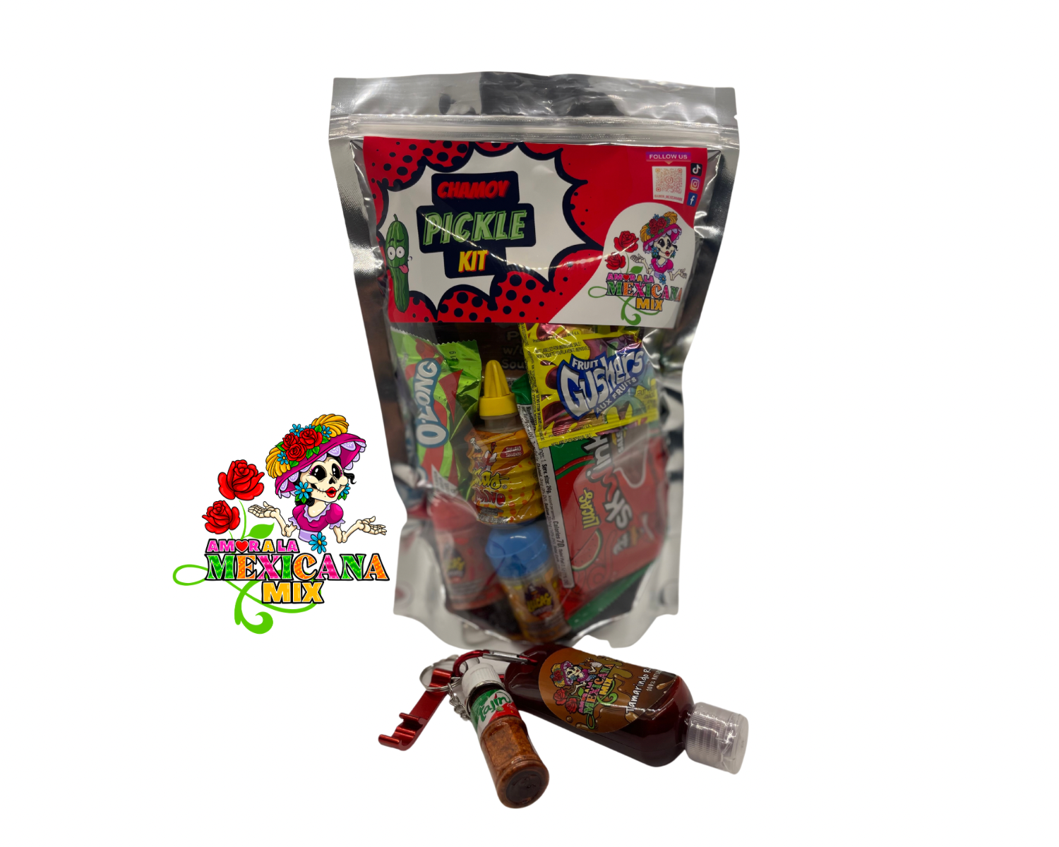 OG Chamoy Pickle Kit - Rustito's Dulces